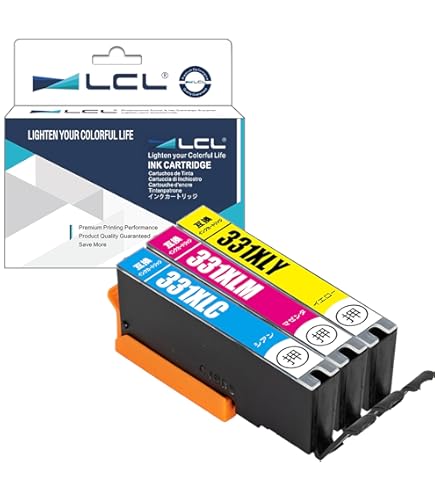 Amazon.co.jp: LCL BCI-331 互換 M 2本 大容量XLサイズ キャノン
